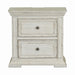 Big Valley 2 Drawer Night Stand w/ Charging Station - Discount Furniture World (Burlington,NC)