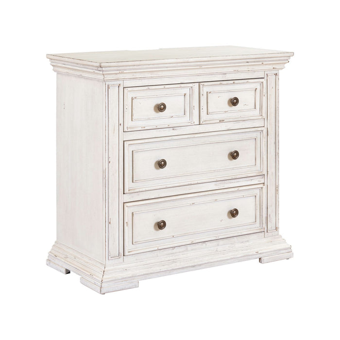 Big Valley Bedside Chest w/ Charging Station - Discount Furniture World (Burlington,NC)