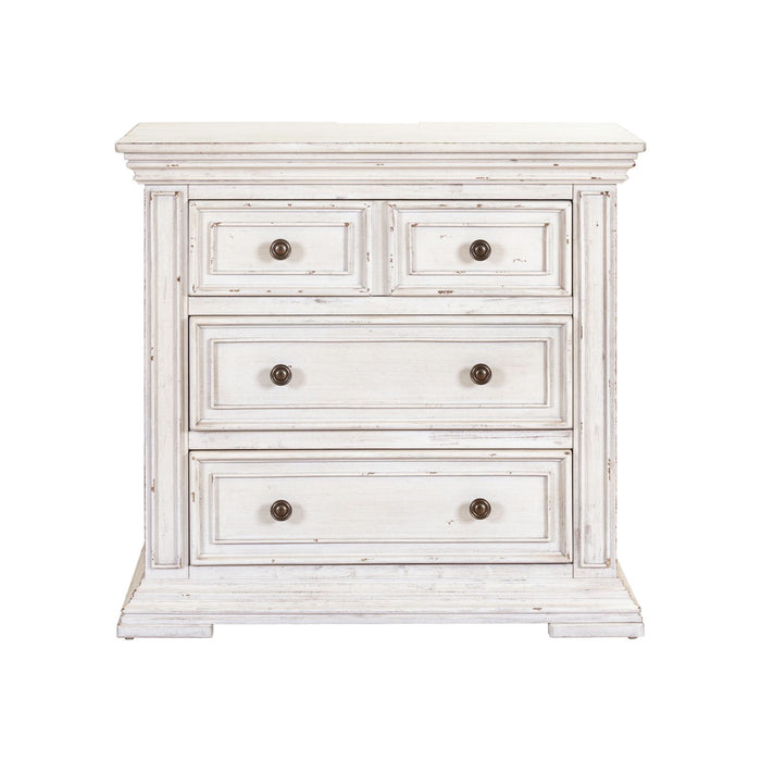 Big Valley Bedside Chest w/ Charging Station - Discount Furniture World (Burlington,NC)