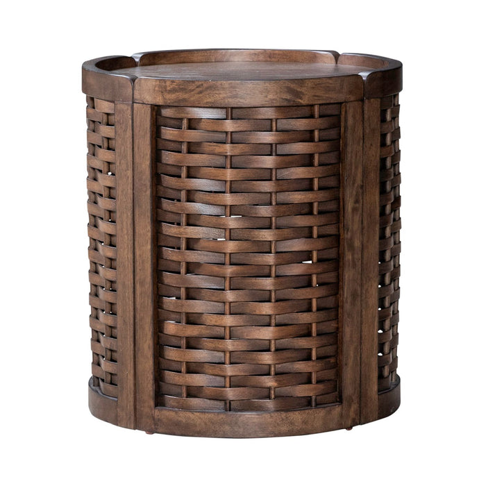 Warren Park Round End Table - Discount Furniture World (Burlington,NC)