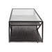 Arista Rectangular Cocktail Table in Cobblestone Brown - Discount Furniture World (Burlington,NC)
