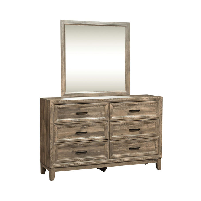Ridgecrest Dresser & Mirror - Discount Furniture World (Burlington,NC)