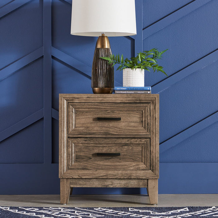 Ridgecrest King Storage Bed, Dresser & Mirror, Chest, Night Stand - Discount Furniture World (Burlington,NC)