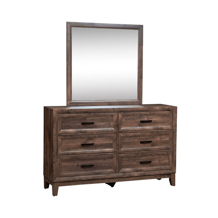 Ridgecrest Queen Panel Bed, Dresser & Mirror, Night Stand - Discount Furniture World (Burlington,NC)