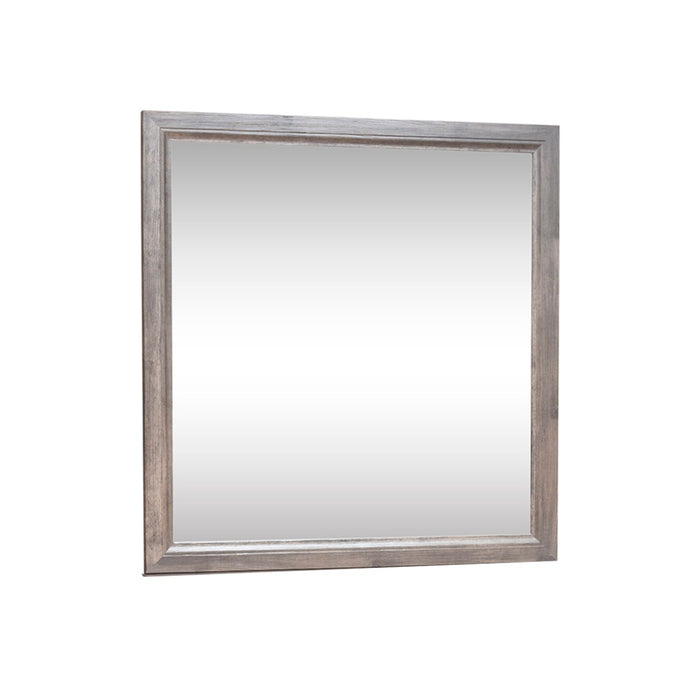 Ridgecrest Mirror in Cobblestone - Discount Furniture World (Burlington,NC)