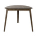 Space Saver Triangle Table in Satin Walnut image