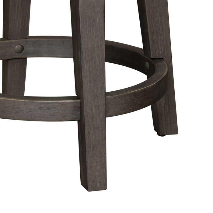 Modern Farmhouse Console Swivel Stool - Discount Furniture World (Burlington,NC)