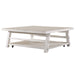 Modern Farmhouse Oversized Square Cocktail Table - Discount Furniture World (Burlington,NC)