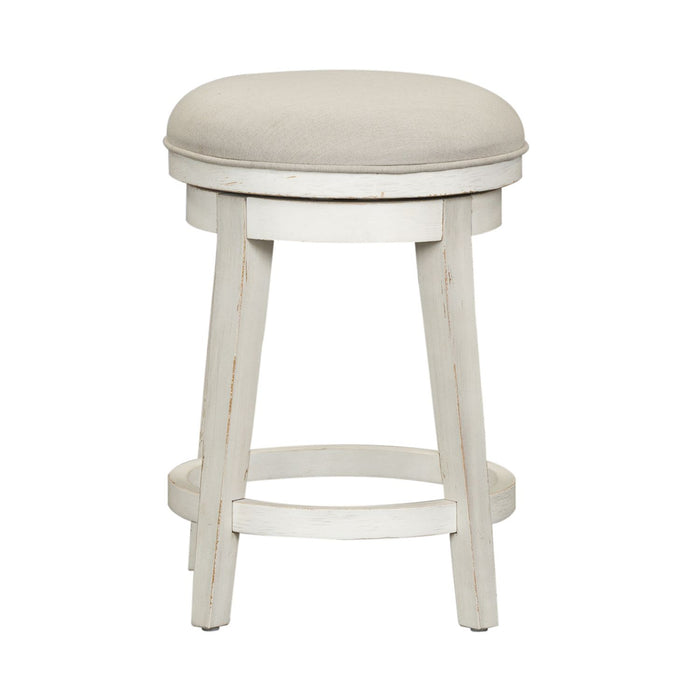 Modern Farmhouse Console Swivel Stool image