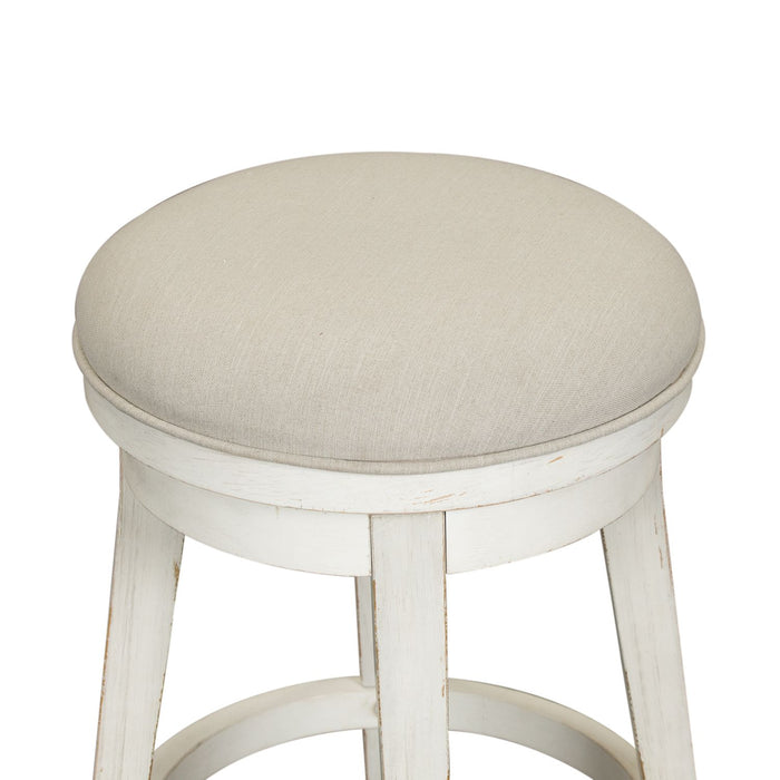 Modern Farmhouse Console Swivel Stool - Discount Furniture World (Burlington,NC)