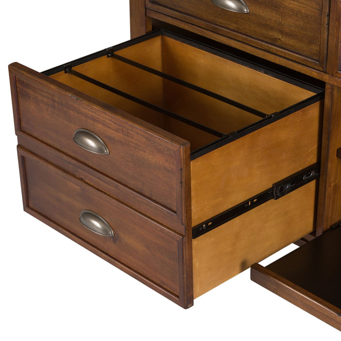 Arlington House Complete 2 Piece Desk - Discount Furniture World (Burlington,NC)