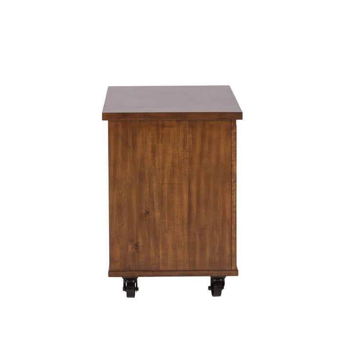 Arlington House Credenza in Cobblestone Brown - Discount Furniture World (Burlington,NC)