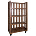 Arlington House Open Bookcase in Cobblestone Brown - Discount Furniture World (Burlington,NC)