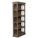 Simply Elegant Bookcase in Heathered Taupe - Discount Furniture World (Burlington,NC)