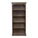 Simply Elegant Bookcase in Heathered Taupe - Discount Furniture World (Burlington,NC)