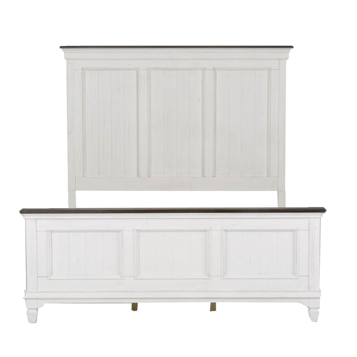 Allyson Park King California Panel Bed, Dresser & Mirror - Discount Furniture World (Burlington,NC)