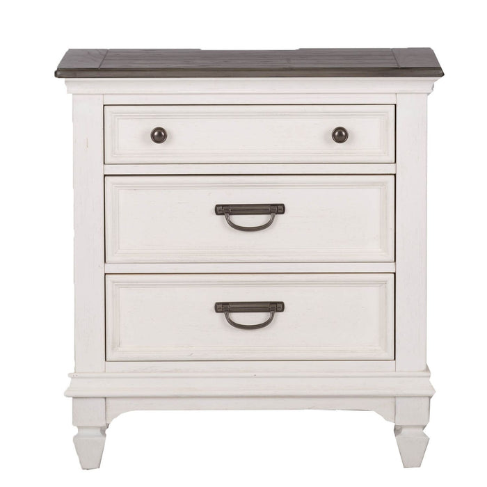 Allyson Park King California Panel Bed, Dresser & Mirror, Night Stand - Discount Furniture World (Burlington,NC)