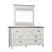 Allyson Park Dresser & Mirror - Discount Furniture World (Burlington,NC)