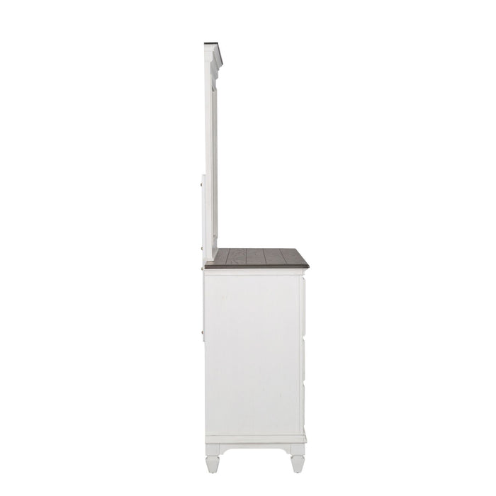 Allyson Park Dresser & Mirror - Discount Furniture World (Burlington,NC)