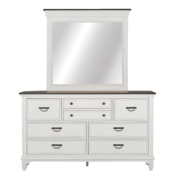 Allyson Park King Panel Bed, Dresser & Mirror, Chest - Discount Furniture World (Burlington,NC)