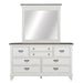 Allyson Park Queen Panel Bed, Dresser & Mirror, Chest - Discount Furniture World (Burlington,NC)