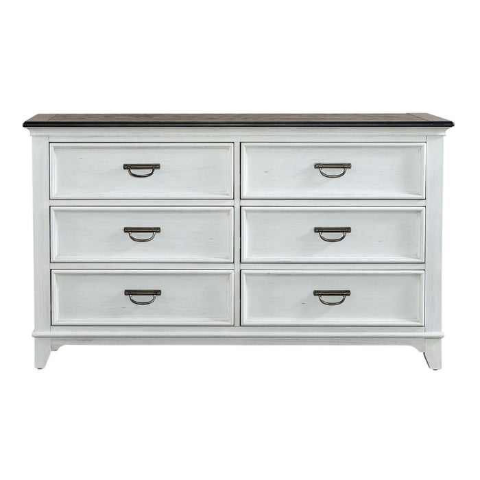 Allyson Park Drawer Dresser in White image