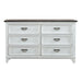 Allyson Park Drawer Dresser in White - Discount Furniture World (Burlington,NC)