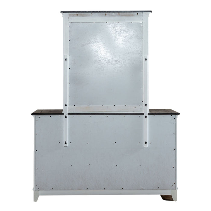 Allyson Park Crown Mirror - Discount Furniture World (Burlington,NC)