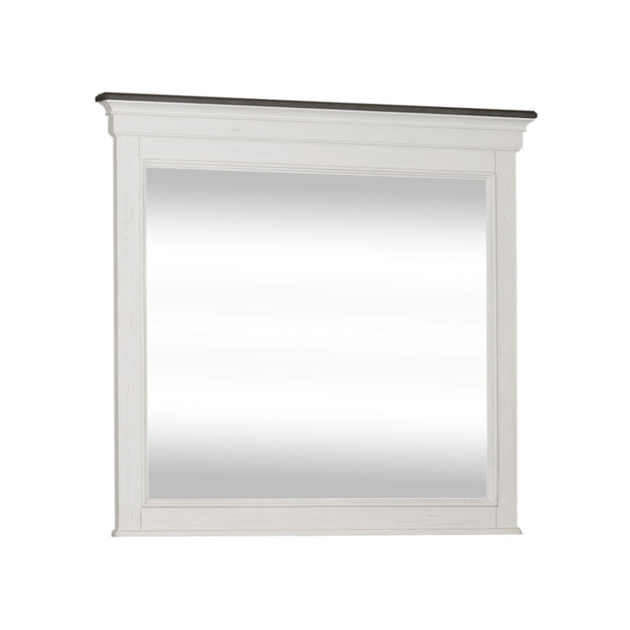 Allyson Park Crown Mirror - Discount Furniture World (Burlington,NC)