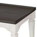 Allyson Park Wood Seat Bench in Wirebrushed White - Discount Furniture World (Burlington,NC)