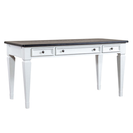 Allyson Park Writing Desk in Wirebrushed White - Discount Furniture World (Burlington,NC)