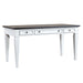 Allyson Park Writing Desk in Wirebrushed White - Discount Furniture World (Burlington,NC)