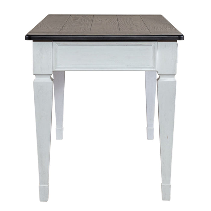 Allyson Park Writing Desk in Wirebrushed White - Discount Furniture World (Burlington,NC)