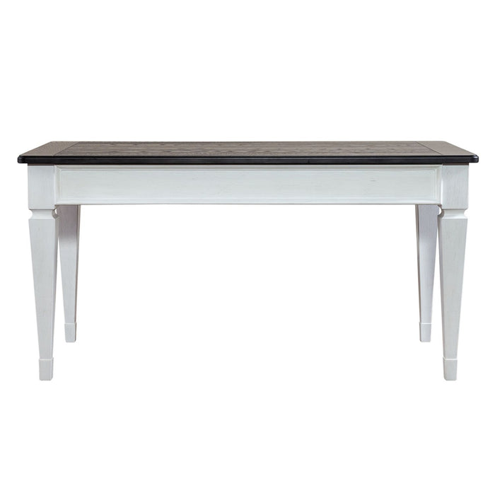 Allyson Park Writing Desk in Wirebrushed White - Discount Furniture World (Burlington,NC)