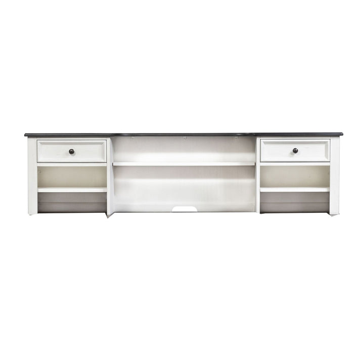 Allyson Park Hutch in Wirebrushed White - Discount Furniture World (Burlington,NC)
