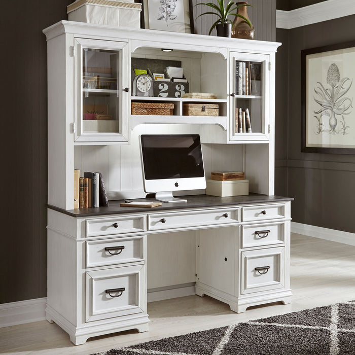 Allyson Park Complete Desk Set - Discount Furniture World (Burlington,NC)