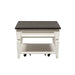 Allyson Park Rectangular Cocktail Table in Wirebrushed White - Discount Furniture World (Burlington,NC)