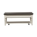 Allyson Park Rectangular Cocktail Table in Wirebrushed White - Discount Furniture World (Burlington,NC)