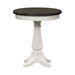 Allyson Park Chair Side Table in Wirebrushed White - Discount Furniture World (Burlington,NC)