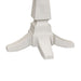 Allyson Park Chair Side Table in Wirebrushed White - Discount Furniture World (Burlington,NC)