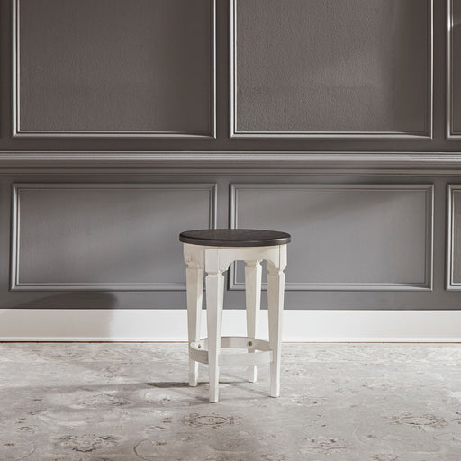 Allyson Park Console Stool in Wirebrushed White image