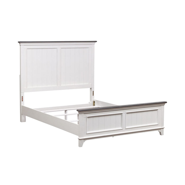 Allyson Park Twin Panel Bed, Dresser & Mirror - Discount Furniture World (Burlington,NC)