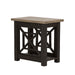 Heatherbrook Chair Side Table in Charcoal and Ash - Discount Furniture World (Burlington,NC)