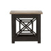 Heatherbrook Chair Side Table in Charcoal and Ash - Discount Furniture World (Burlington,NC)