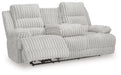 Rhines Falls Power Reclining Sofa with Drop Down Table - Discount Furniture World (Burlington,NC)