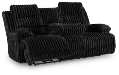 Rhine Falls Power Reclining Sofa with Drop Down Table - Discount Furniture World (Burlington,NC)