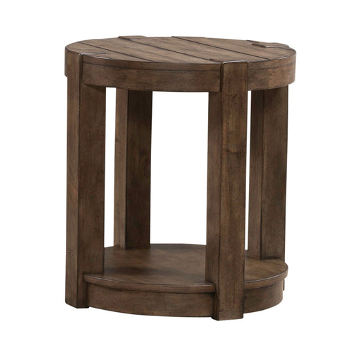 Broadmore Round Chairside Table - Discount Furniture World (Burlington,NC)