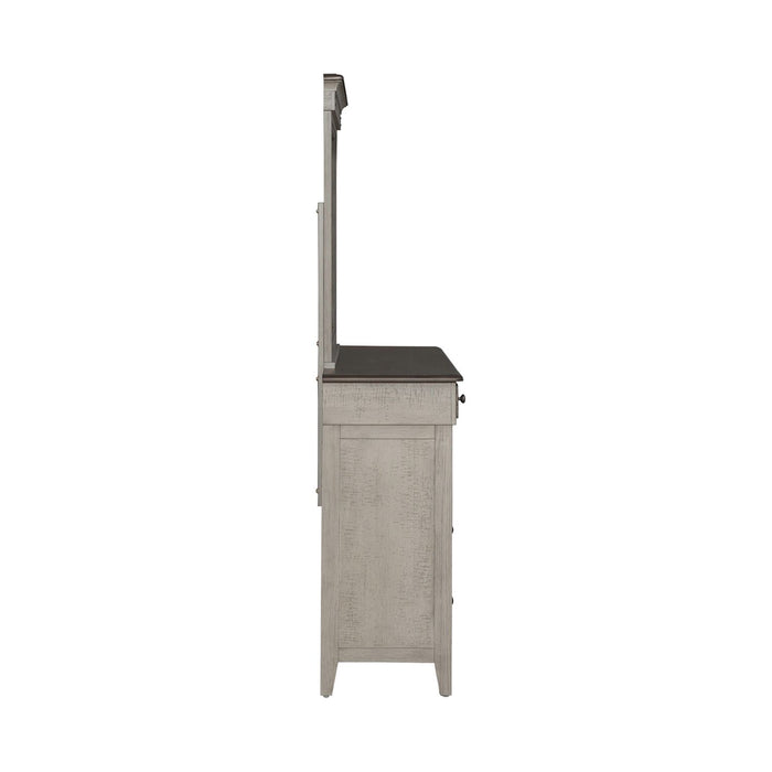 Ivy Hollow Dresser & Mirror - Discount Furniture World (Burlington,NC)