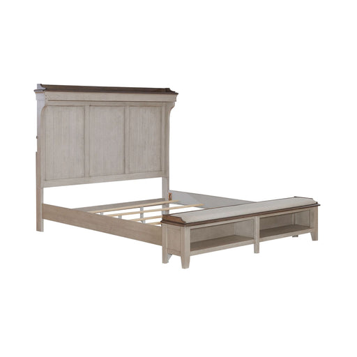 Ivy Hollow King Mantle Storage Bed - Discount Furniture World (Burlington,NC)