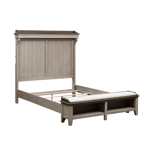 Ivy Hollow Queen Mantle Storage Bed - Discount Furniture World (Burlington,NC)
